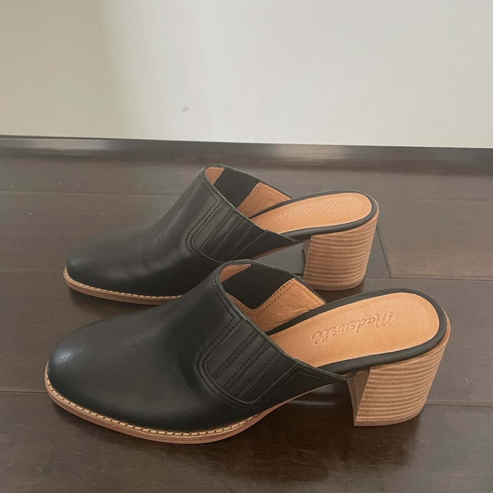 Madewell The Leather Carey Mule